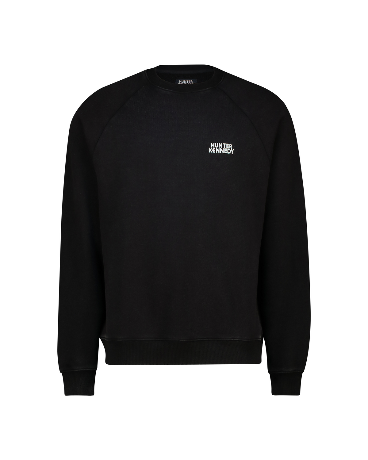PRIMA Core Mark Crew - Blanc sur Noir