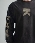 Brutalist Heavy L/S - Pavement Bone On Black