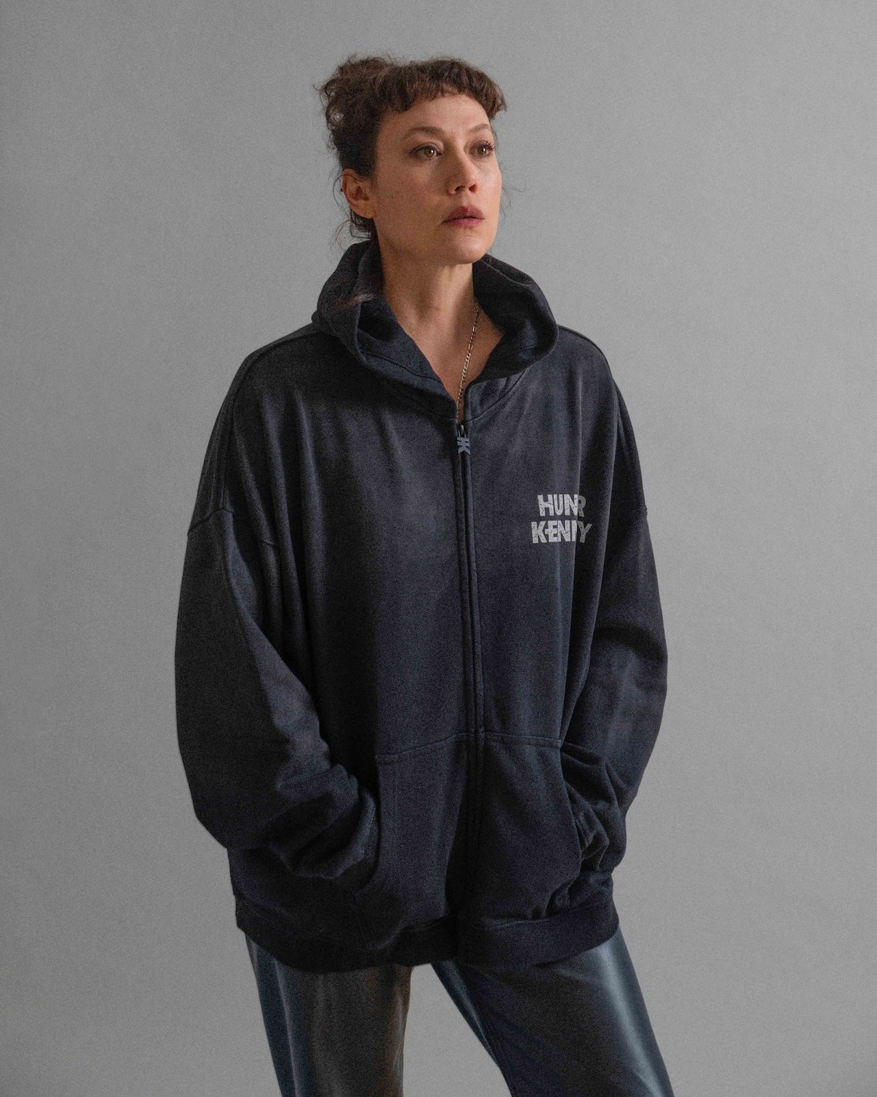 Core Mark Zipped Hood