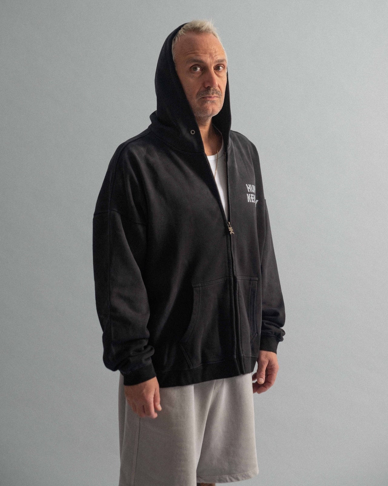 Core Mark Zipped Hood