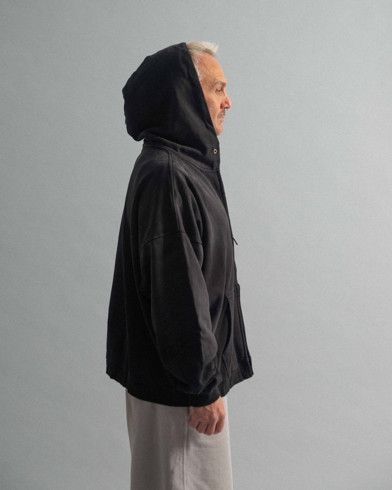 Core Mark Zipped Hood