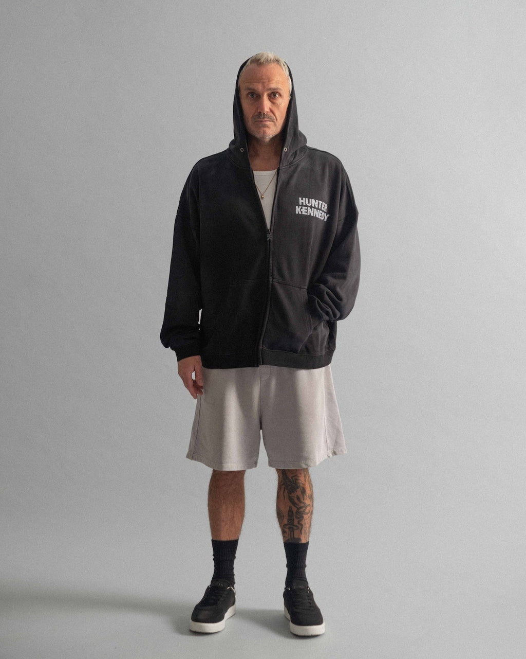 Core Mark Zipped Hood