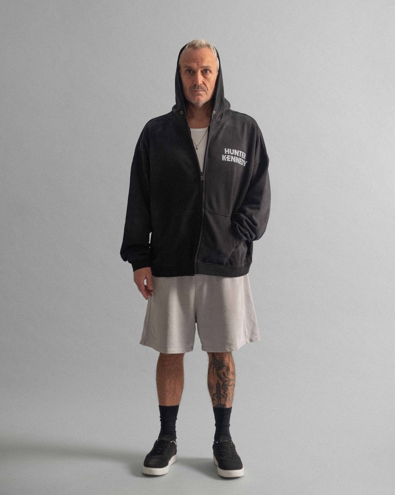 Core Mark Zipped Hood