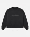 Highway To Helvetica Crewneck - Black