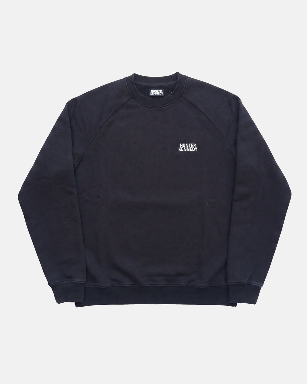 PRIMA Core Mark Crew - Blanc sur Noir
