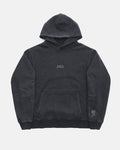 PRIMA Core Mark Washed Hood - Noir sur Noir