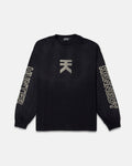 Brutalist Heavy L/S - Pavement Bone On Black