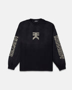 Brutalist Heavy L/S - Pavement Bone On Black